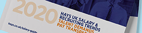 Request your copy of the Hays Salary & Recruiting Trends 2020 guide